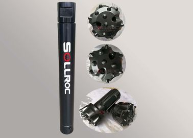 Color negro abajo del agujero martillo de perforación, agua bien de perforación martillo baja presión de aire