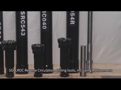 Alta presión de aire RC martillo confiabilidad excepcional resistencia al desgaste para perforación de circulación inversa