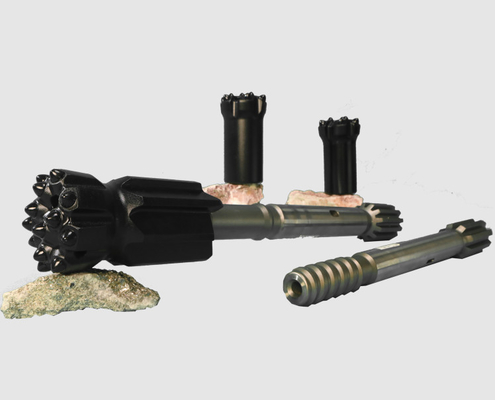 Diámetro de la broca del botón del martillo superior de 89 mm a 127 mm para la perforación con martillo superior