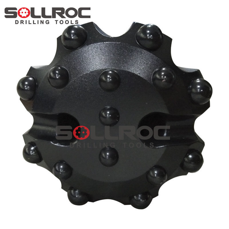 High Air Pressure M50-130mm Black Water Well Drill Bits With Abrasion Resistance