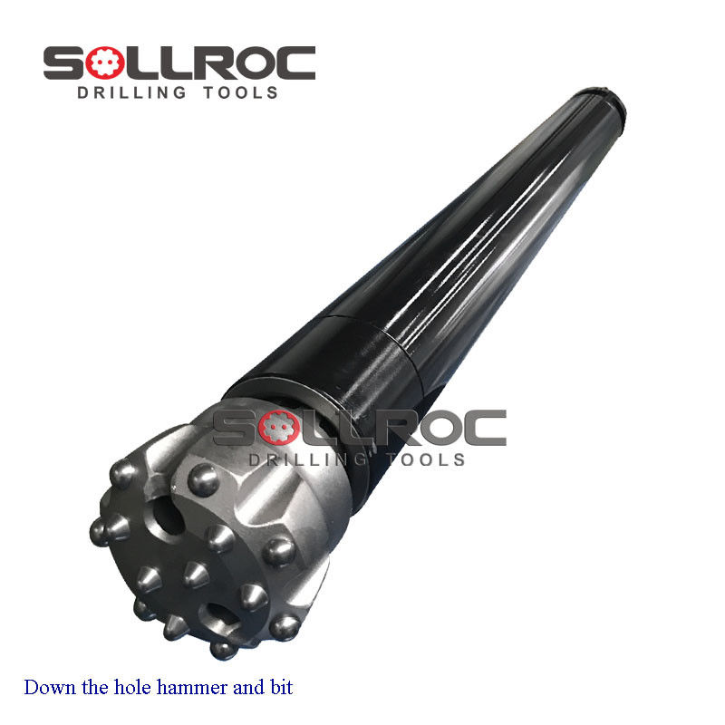 High Penetration Rate Rock Drilling Dth Hammer DHD340 SGS Certification