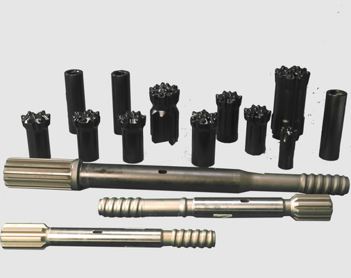 Diámetro de la broca del botón del martillo superior de 89 mm a 127 mm para la perforación con martillo superior