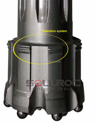 SOLLROC 5 pulgadas SRC543 acero carburizado de alta durabilidad RC taladro con superficie plana, convexa y cóncava