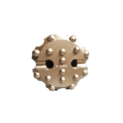 Brocas de perforación DTH de acero carburado de 6'' de diámetro para perforación de pozos de agua y minería con alta presión de aire