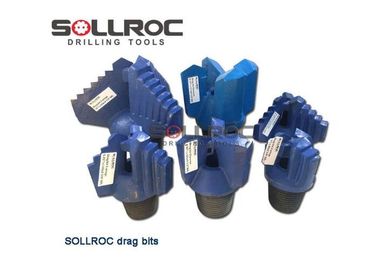 Conexión roscada Chevron Drag Drill Bit Forging Procesamiento de API 3 1/2 'Reg personalizado