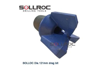 Conexión roscada Chevron Drag Drill Bit Forging Procesamiento de API 3 1/2 'Reg personalizado