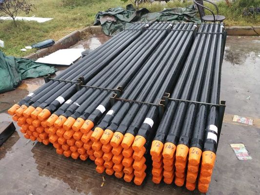76 mm DTH hacia abajo de la barra de agujero conexión de hilo macho-hombre para la perforación de pozos de agua