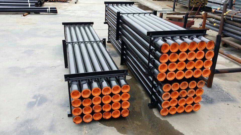 Heavy Duty DTH Drill Pipe For Hard Rock Drilling Equipment Alloy Steel Material