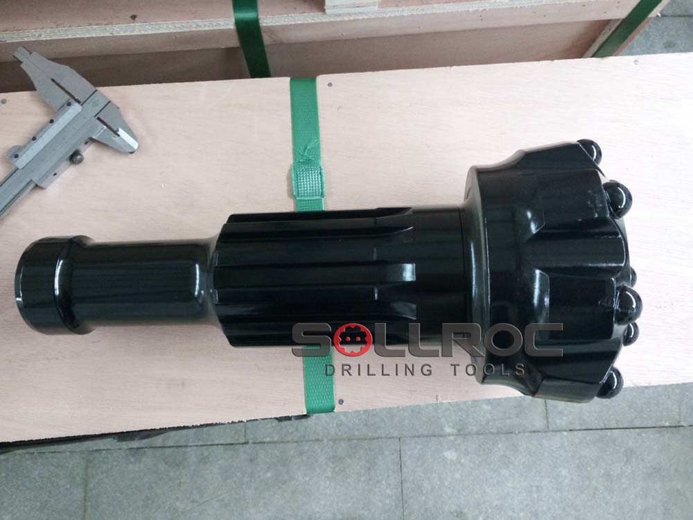 High Air Pressure M50-130mm Black Water Well Drill Bits With Abrasion Resistance